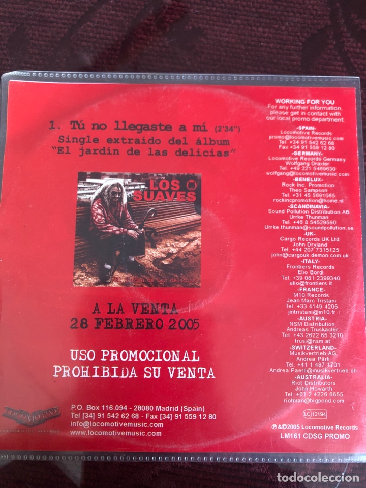 CDs de m&uacute;sica: Los suaves - Foto 2