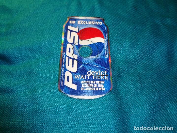 CDs de m&uacute;sica: PEPSI. DEVIOT WAIT HERE. PROMOCIONAL. CD EXCLUSIVO - Foto 1