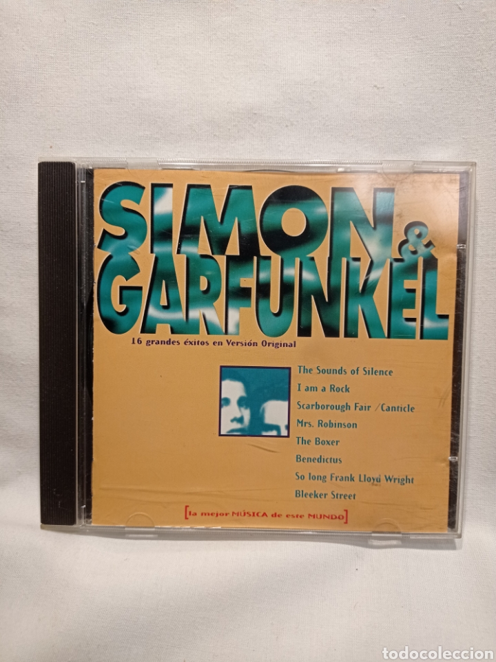 CDs de m&uacute;sica: CD SIMON Y GARFUNKEL 16 GRANDES &Eacute;XITOS EN VERSI&Oacute;N ORIGINAL - Foto 1