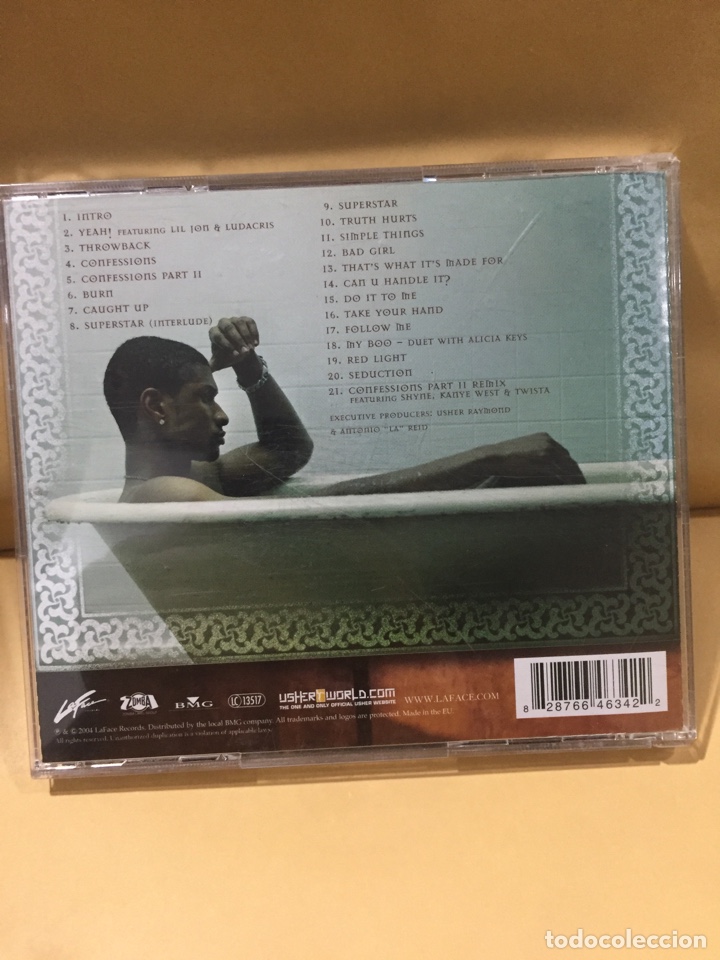 CDs de m&uacute;sica: USHER ( Confessions ) CD - Precintado - - Foto 1