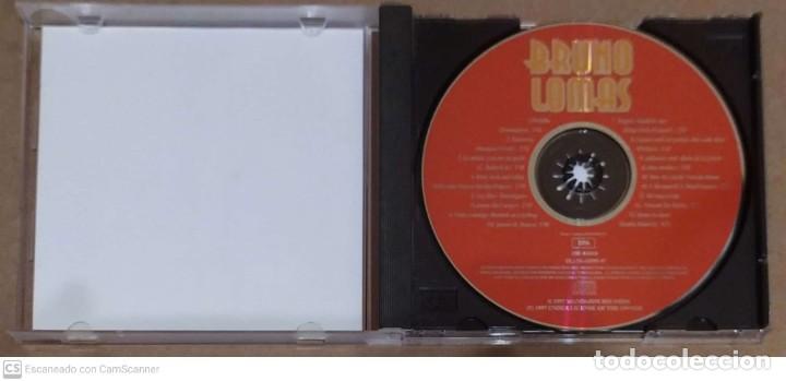 CDs de m&uacute;sica: BRUNO LOMAS (12 GRANDES EXITOS) CD 1997 - Foto 3