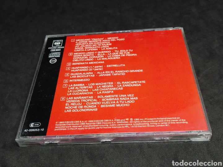 CDs de m&uacute;sica: LUIS COBOS - MEXICANO - CD - 1986 - DISCO COMPROBADO - Foto 2