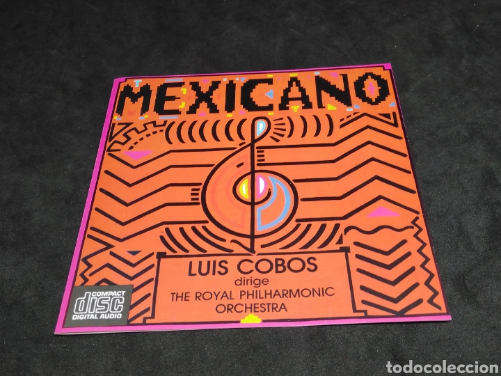 CDs de m&uacute;sica: LUIS COBOS - MEXICANO - CD - 1986 - DISCO COMPROBADO - Foto 3
