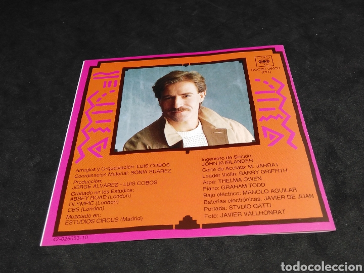 CDs de m&uacute;sica: LUIS COBOS - MEXICANO - CD - 1986 - DISCO COMPROBADO - Foto 4