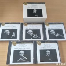 CDs de Música: ARTURO TOSCANINI BEETHOVEN 9 SYMPHONIES. Lote 318160608