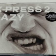 CDs de Musique: CD SINGLE PROMO (X PRESS 2 FEATURING DAVID BYRNE - LAZY ) 2002 SKINT RECORDS -PERFECTO. Lote 318161163