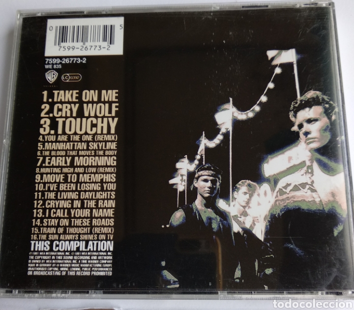 CDs de m&uacute;sica: *A-HA, THE HITSOF, EU, WE, 1991 - Foto 2