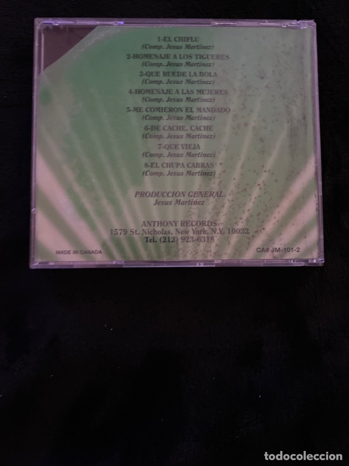 CDs de m&uacute;sica: CD JES&Uacute;S MARTINEZ, EL CHUPA CABRAS. - Foto 2