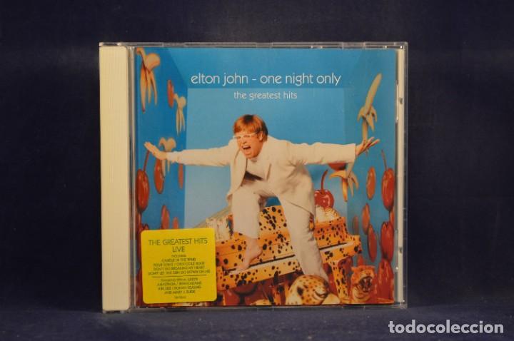 CDs de m&uacute;sica: ELTON JOHN - ONE NIGHT ONLY - CD - Foto 1
