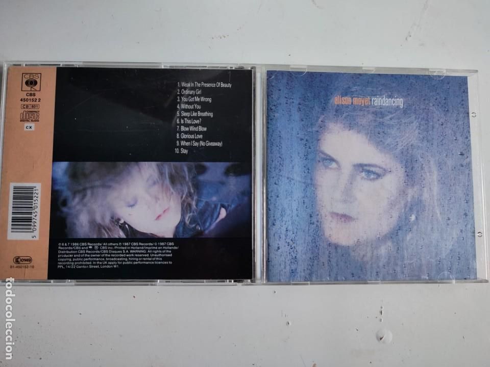 CDs de m&uacute;sica: CD ALISON MOYET RAINDANCING - Foto 1