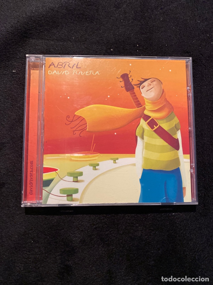 CDs de m&uacute;sica: CD DAVID RIVERA, ABRIL. - Foto 1