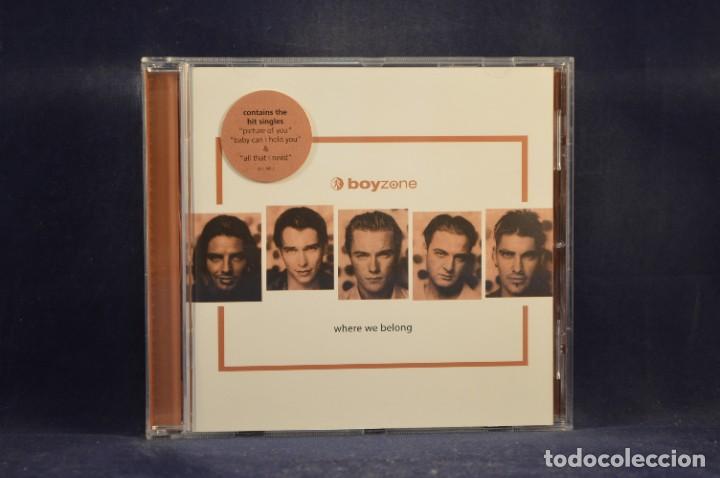 CDs de m&uacute;sica: BOYZONE - WHERE WE BELONG - CD - Foto 1