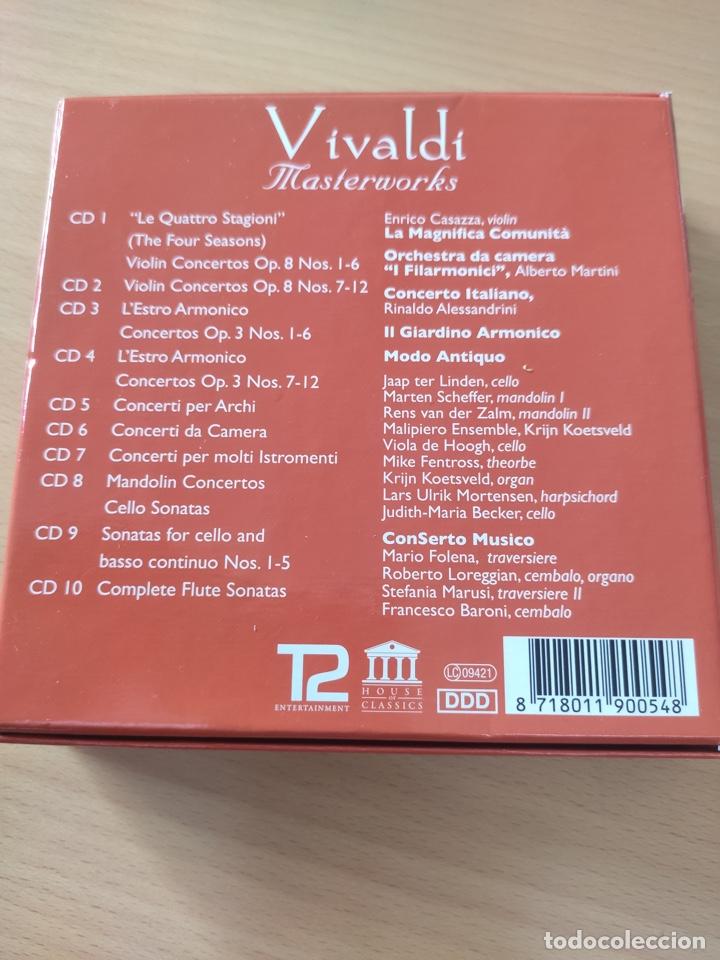 CDs de m&uacute;sica: Vivaldi Masterworks 10 CDs - Foto 2
