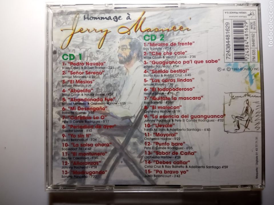 CDs de m&uacute;sica: Jerry Masucci , homenage - Foto 7