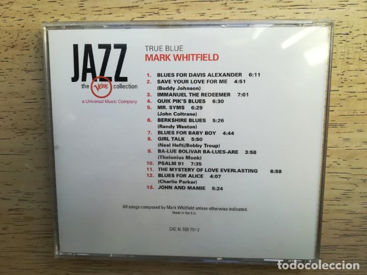 CDs de m&uacute;sica: Mark Whitfield. True blue. CD - Foto 2