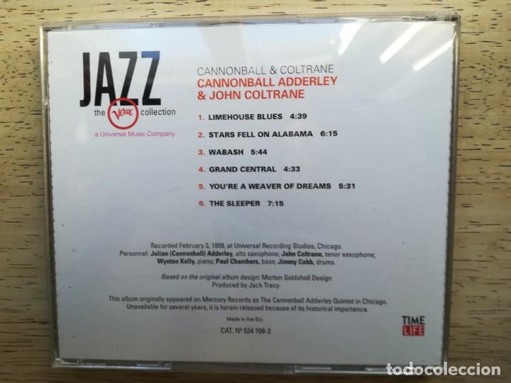 CDs de m&uacute;sica: Cannonball & Coltrane. CD - Foto 2