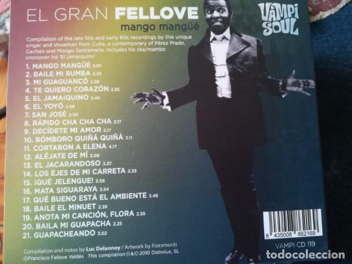 CDs de m&uacute;sica: Fellove. Mango mang&uuml;&eacute;. CD - Foto 2