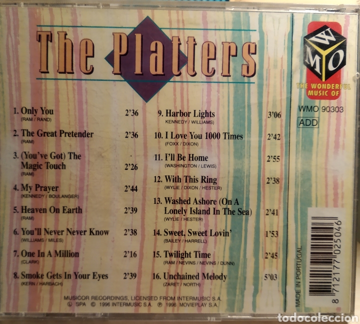 CDs de m&uacute;sica: The Platters - Foto 2