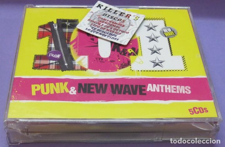 CDs de m&uacute;sica: 101 Punk & New Wave Anthems - 5x CDs