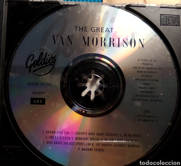 CDs de m&uacute;sica: Van Morrison - The Great - Foto 3