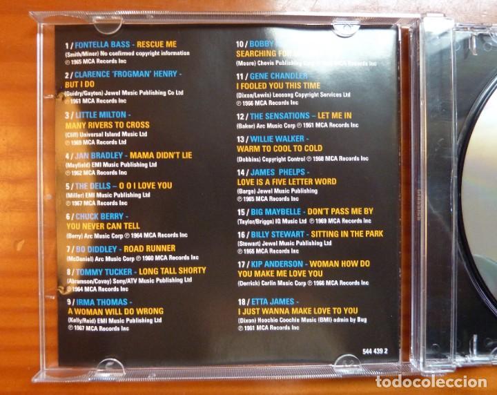 CDs de m&uacute;sica: R&B CLASSICS / BOB DIDDLEY / CHUCK BERRY+OTROS / 2000 / CD - Foto 2