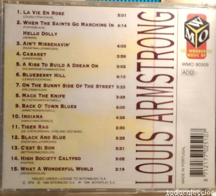 CDs de m&uacute;sica: Louis Armstrong - Foto 2