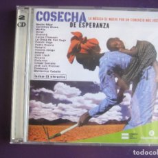 CD di Musica: COSECHA DE ESPERANZA - CD COMERCIO JUSTO 2004 - OREJA VAN GOGH - AMARAL - LLACH - PEDRO GUERRA ETC