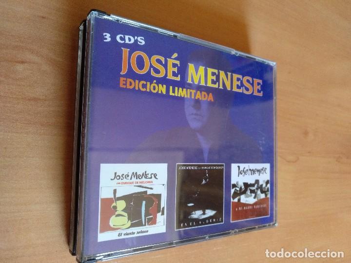 CDs de m&uacute;sica: jose menese 3 CDS EDICION LIMITADA - Foto 1