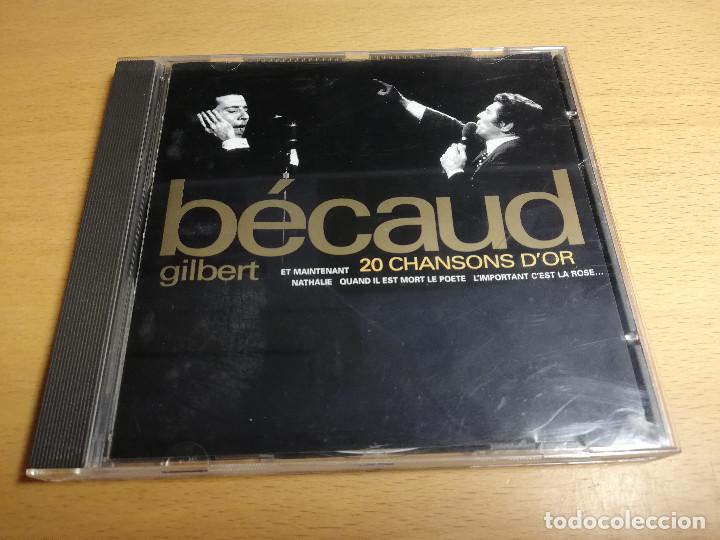 CDs de m&uacute;sica: GILBERT B&Eacute;CAUD. 20 CHANSONS DOR (CD) - Foto 1