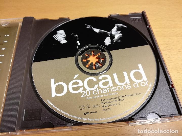 CDs de m&uacute;sica: GILBERT B&Eacute;CAUD. 20 CHANSONS DOR (CD) - Foto 2