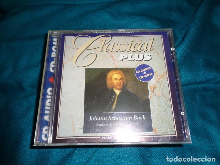 CDs de m&uacute;sica: J.S. BACH. CLASSICAL PLUS. CD AUDIO + CD-ROM. IMPECABLE - Foto 1