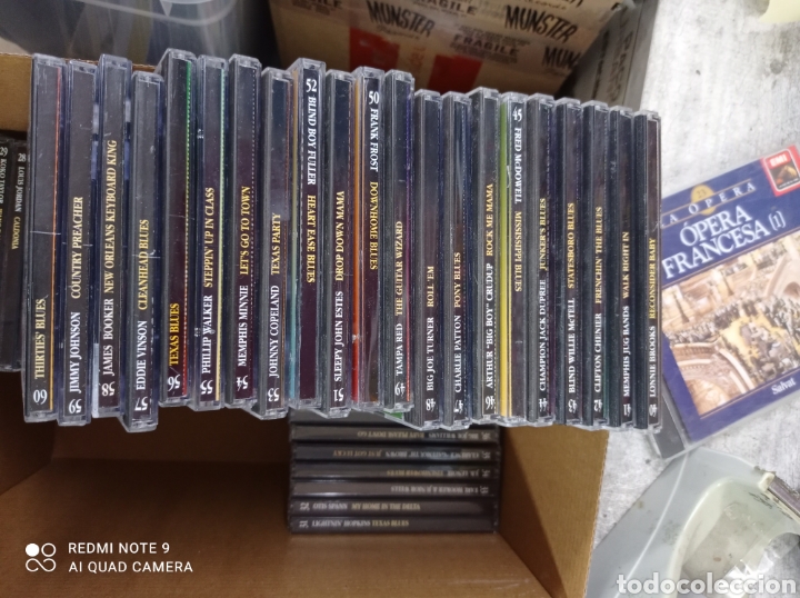 CDs de m&uacute;sica: The blues collection - 57 cds - Foto 1