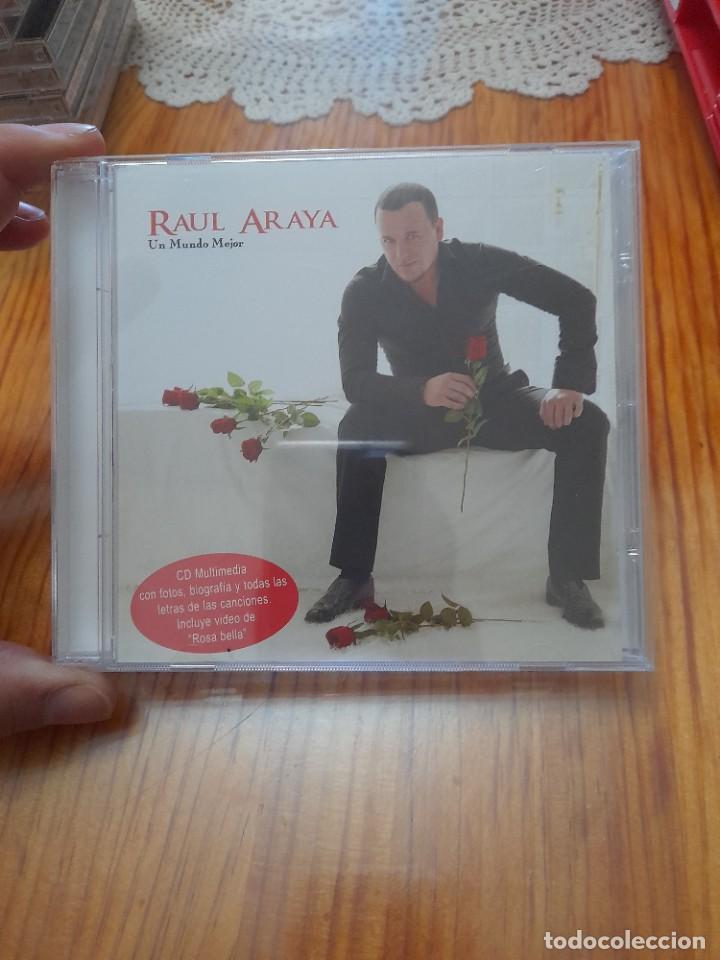 CDs de m&uacute;sica: Disco de m&uacute;sica CD Ra&uacute;l Araya un mundo mejor