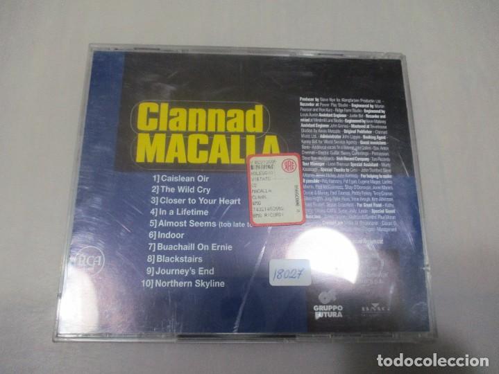 CDs de m&uacute;sica: CLANNAD MACALLA DI2984 - Foto 2