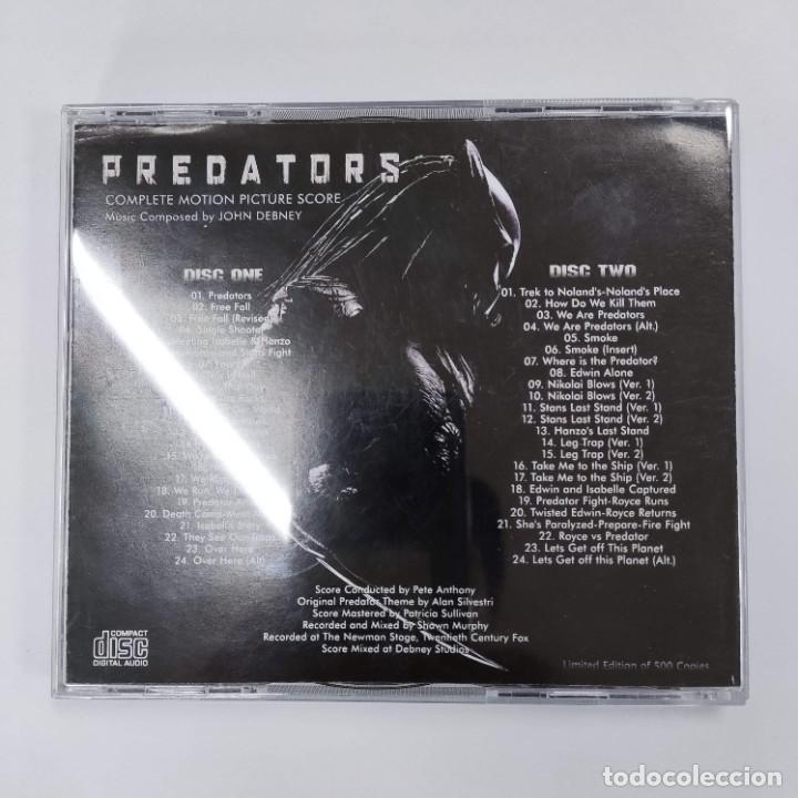 CDs de m&uacute;sica: Predators 2CD - John Debney BSO - Foto 3
