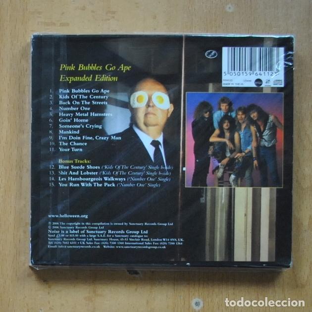 CDs de m&uacute;sica: HELLOWEEN - PINK BUBBLES GO APE - CD - Foto 2