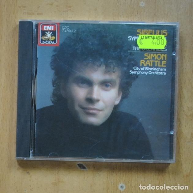CDs de m&uacute;sica: SIMON RATTLE - SIBELIUS - CD - Foto 1