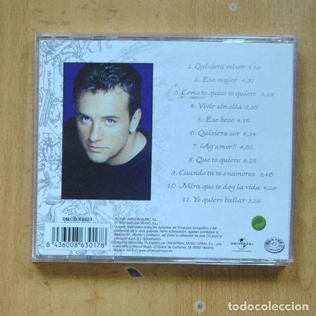 CDs de m&uacute;sica: DAVID CASTEDO - PARA TI - CD - Foto 2