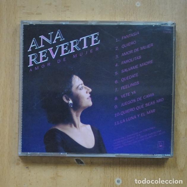 CDs de m&uacute;sica: ANA REVERTE - AMOR DE MUJER - CD - Foto 2