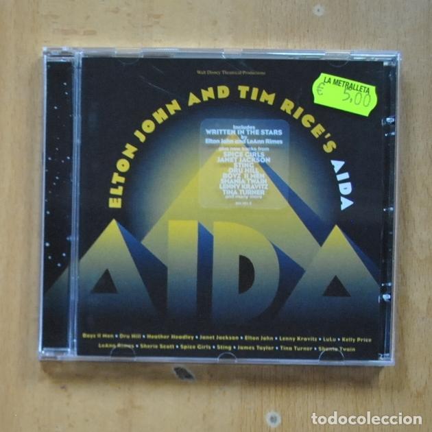 CDs de m&uacute;sica: ELTON JOHN AND TIM RICES - AIDA - CD - Foto 1