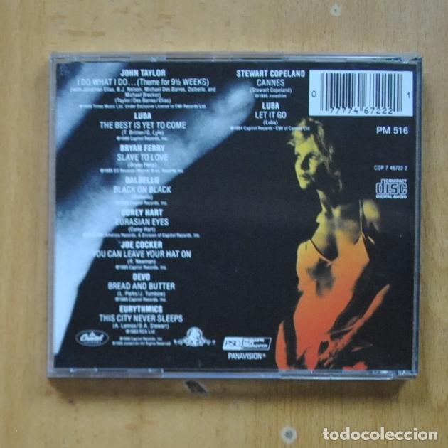 CDs de m&uacute;sica: VARIOS - 9 1 / 2 - WEEKS - CD - Foto 2