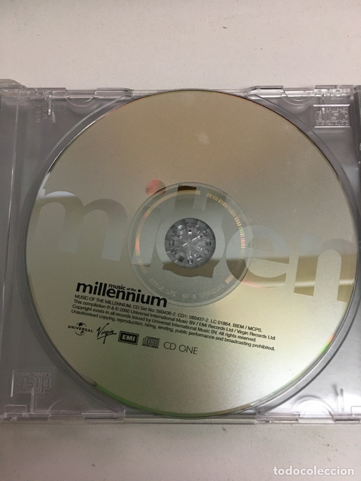 CDs de m&uacute;sica: CD MILLENNIUM VARIOS MUSICA - Foto 1