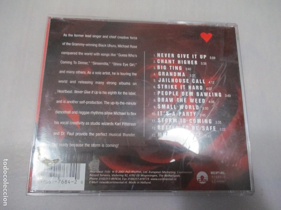 CDs de m&uacute;sica: MICHAEL ROSE Never give it up DI3044 - Foto 2