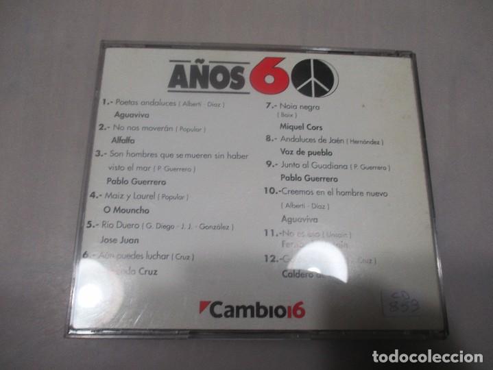 CDs de m&uacute;sica: LA PROTESTA A&ntilde;os 60 DI3058 - Foto 2