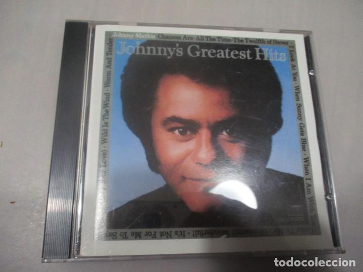 CDs de m&uacute;sica: JOHNNY MATHIS Johnny&acute;s Great hits DI3065 - Foto 1