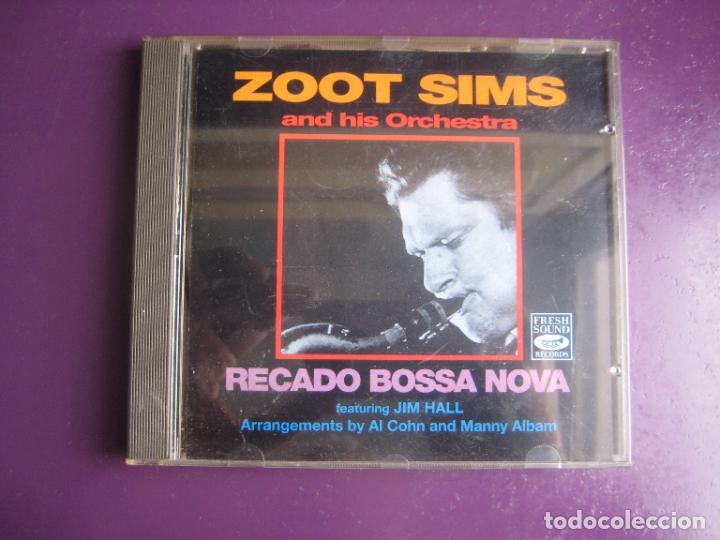 CD de Música: Zoot Sims + orquesta + jim hall + al cohn - CD FRESH SOUND 1992 - JAZZ BOSSA - SIN USO
