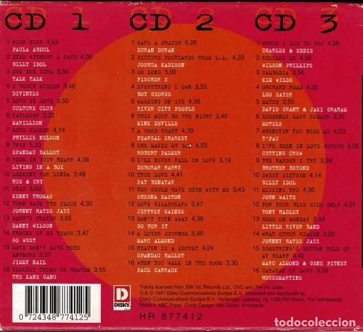 CDs de m&uacute;sica: Greatest Pop Ballads. 3 x CD - Foto 2