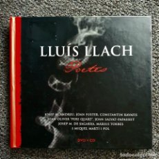 CDs de Música: LLUIS LLACH - CD + DVD + LIBRETO - POETES - SALA APOLO 2004 - CATALÁN - CATALÀ. Lote 319561938