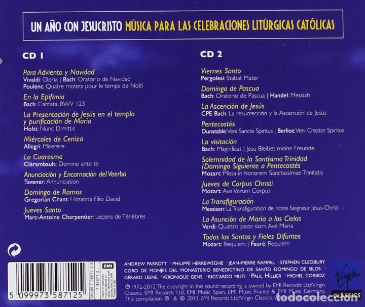 CDs de m&uacute;sica: UN A&Ntilde;O CON JESUCRISTO - VIRGIN CLASSICS - CD 2 - Foto 2
