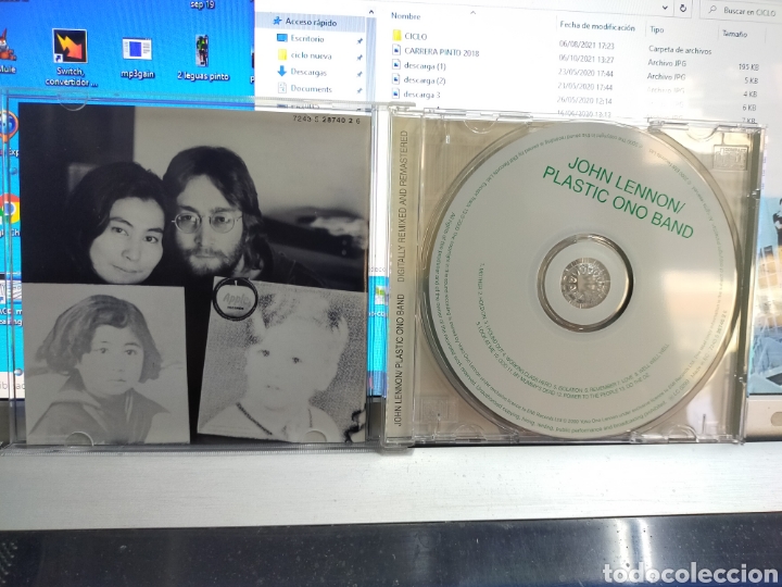 CDs de m&uacute;sica: John Lennon CD pl&aacute;stic ONO band remasterizado 2000 - Foto 2
